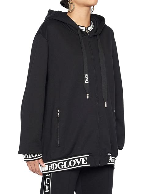 dolce gabbana sale hoodie|dolce gabbana hoodie women.